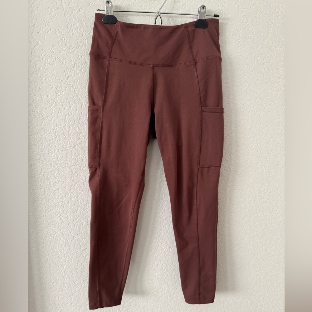 Apana Women's Mauve Brown Leggings